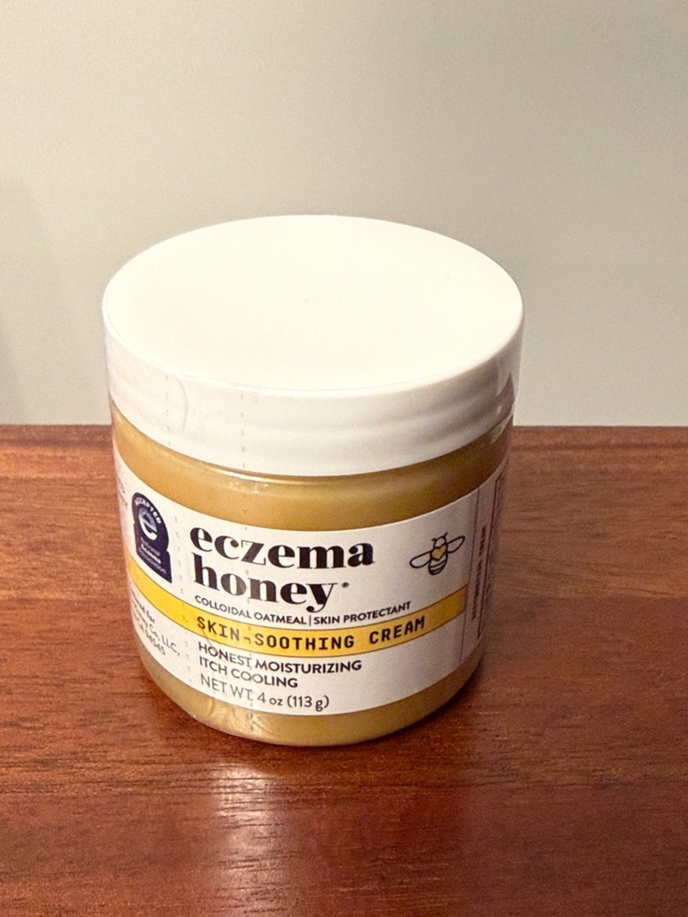 Eczema Honey Skin-Soothing Cream Size 4oz New